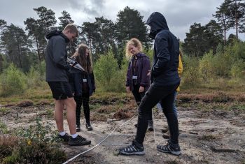 Students at Pulborough Brooks