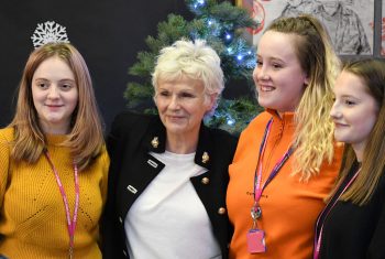 Dame Julie Walters and fans