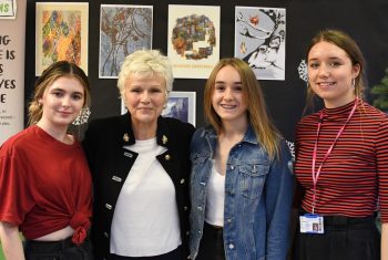 Dame Julie Walters and fans