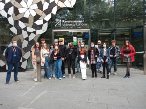 Media students at Ravensbourne