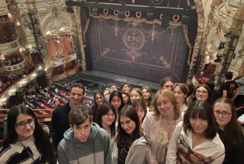 Music A-level students saw Akhnaten by Jon Cage