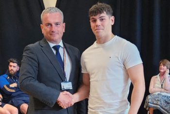 Sport Awards - Will Knowles receives Men's Rugby Player of the Year