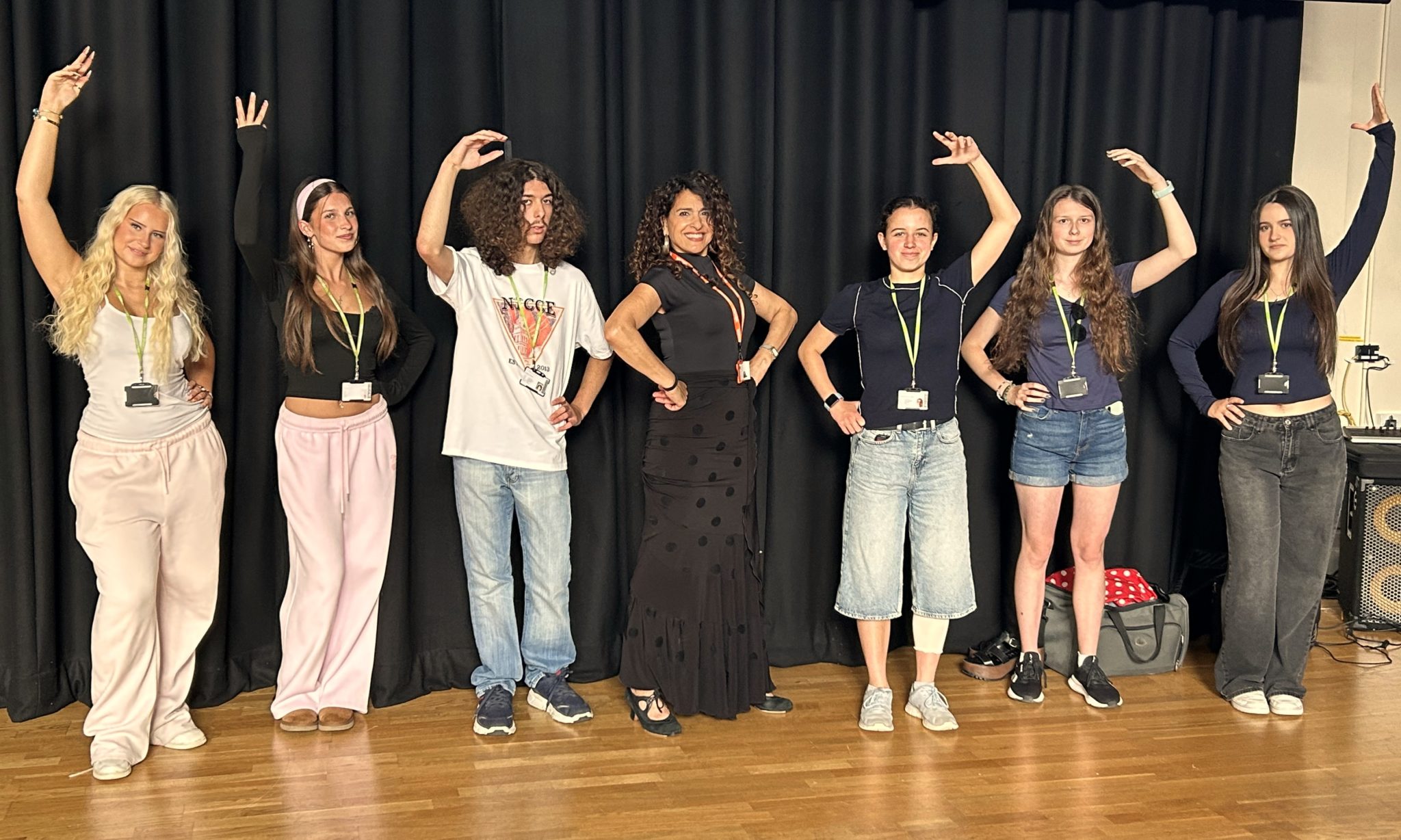 Ole! Top Dancer Keeps Students On Their Toes!