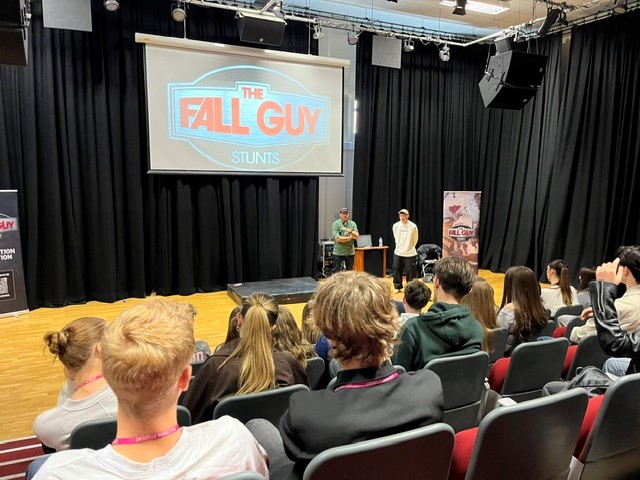 Students Focus On Stunt Film Work